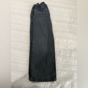 Girls wide leg jeans